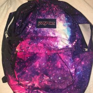 A jansport galaxy backpack!